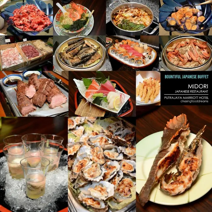 CHASING FOOD DREAMS: Midori Japanese Restaurant @ Putrajaya Marriott Hotel
