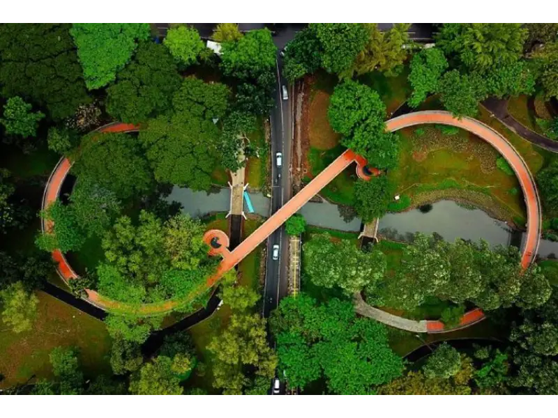 infinity link bridge tebet eco park