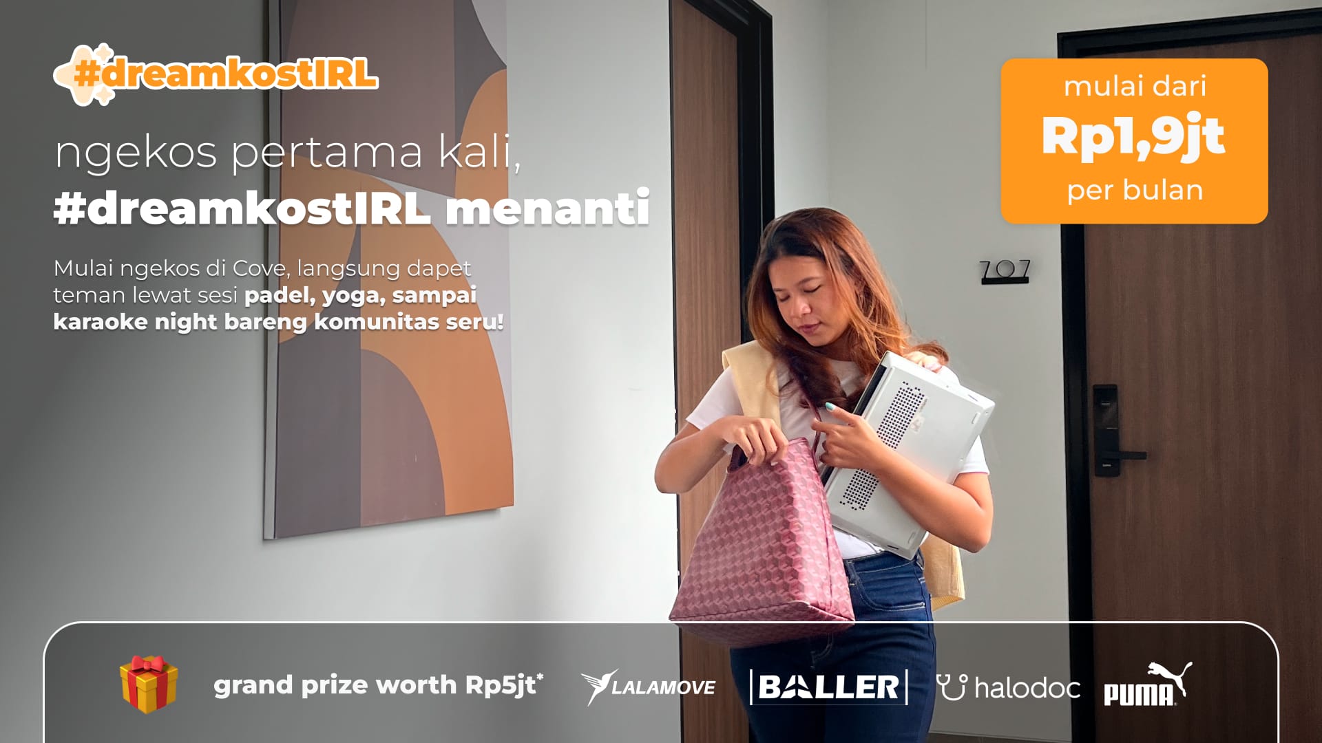 Cove Luncurkan #dreamkostIRL, Atasi Kekhawatiran Gen Z Saat Hendak Memulai Nge-Kost