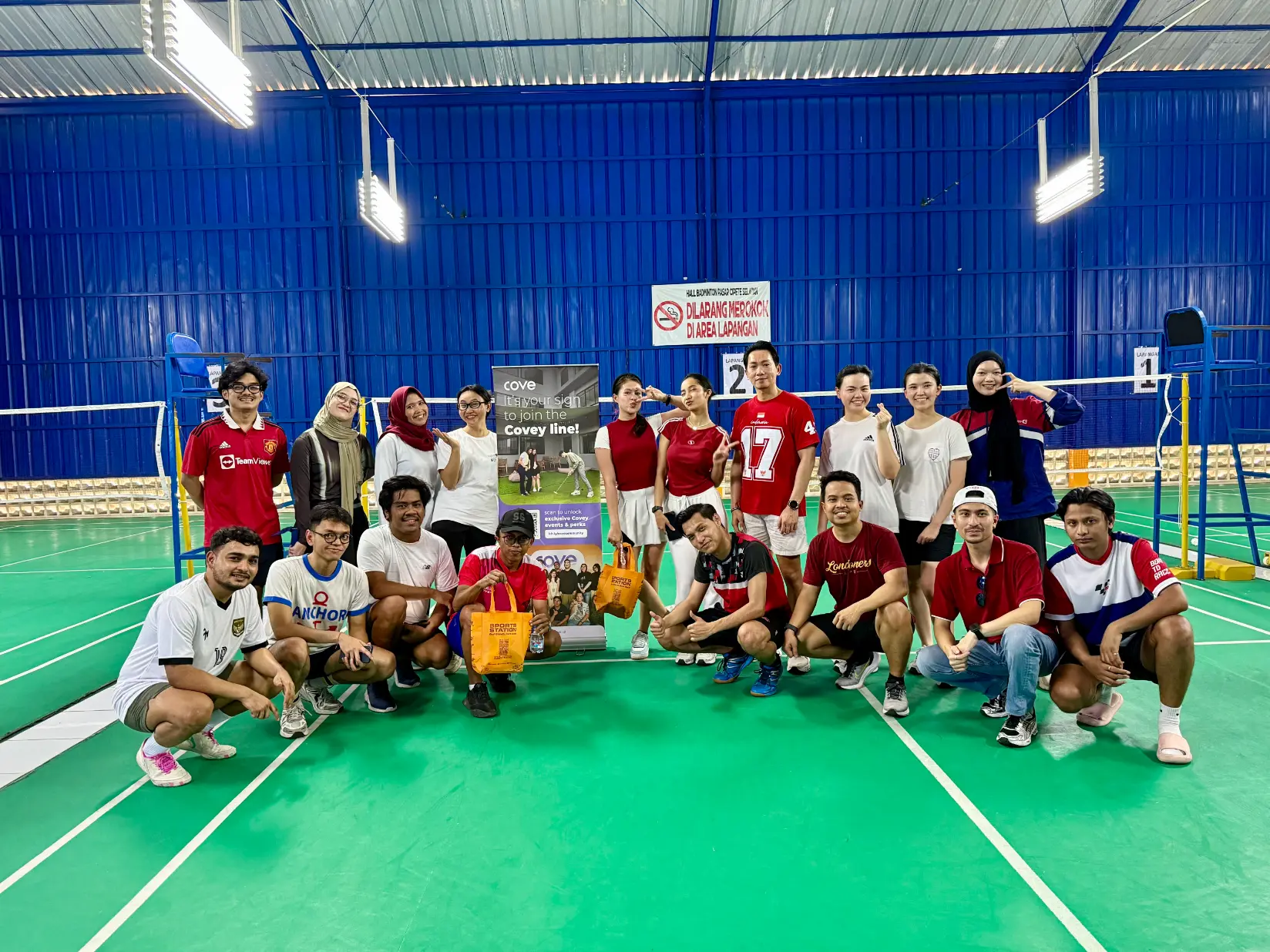 Serunya Badminton Match Cove Rayakan Hari Kemerdekaan!