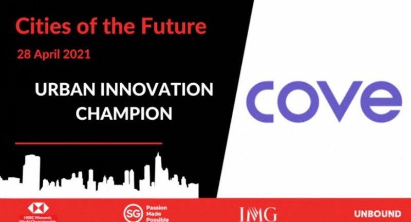 Cove wins Urban Innovation Champion 2021